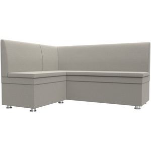 Изображение товара Диван кухонный угловой Уют левый угол (Бежевый/Рогожка) Лига Диванов арт.124130L