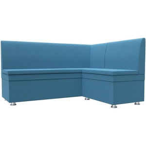 Изображение товара Диван кухонный угловой Уют правый угол (Голубой/Рогожка) Лига Диванов арт.124134