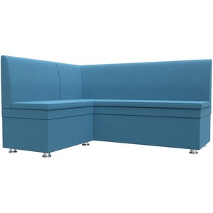 Изображение товара Диван кухонный угловой Уют левый угол (Голубой/Рогожка) Лига Диванов арт.124134L