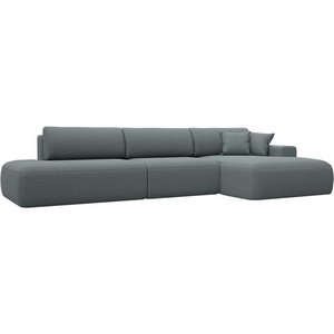 Изображение товара Диван угловой Лига-036 НПБ Модерн Лонг правый угол Лига Диванов (Рогожка) арт.124696