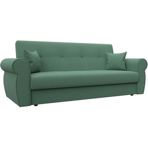 Изображение товара Диван-книжка Лига-019 (Зеленый/Рогожка) Лига Диванов арт.124988