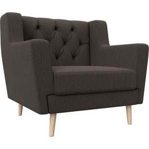 Изображение товара Кресло Брайтон Люкс (Коричневый/Рогожка) Лига Диванов арт.125038