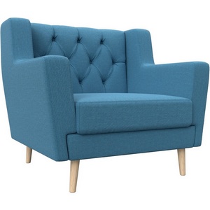 Изображение товара Кресло Брайтон Люкс (Голубой/Рогожка) Лига Диванов арт.125631