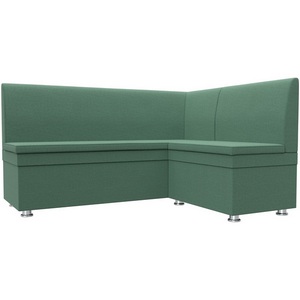 Изображение товара Диван кухонный угловой Уют правый угол (Зеленый/Рогожка) Лига Диванов арт.125825