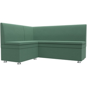 Изображение товара Диван кухонный угловой Уют левый угол (Зеленый/Рогожка) Лига Диванов арт.125825L