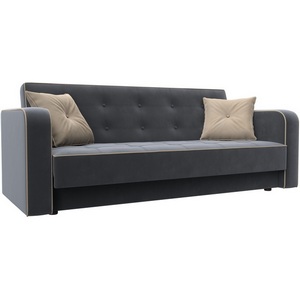 Изображение товара Диван-книжка Тур (Серый,Бежевый/Велюр) Лига Диванов арт.126126