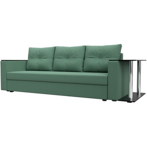 Изображение товара Диван прямой Атланта Лайт со столом справа Лига Диванов (Рогожка) арт.126160