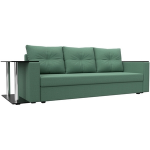 Изображение товара Диван прямой Атланта Лайт со столом слева Лига Диванов (Рогожка) арт.126160L