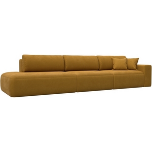 Изображение товара Диван прямой Лига-036 НПБ Модерн Лонг подлокотник справа Лига Диванов (Велюр) арт.127684