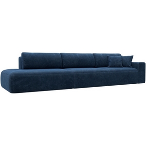 Изображение товара Диван прямой Лига-036 НПБ Модерн Лонг подлокотник справа Лига Диванов (Велюр) арт.127687