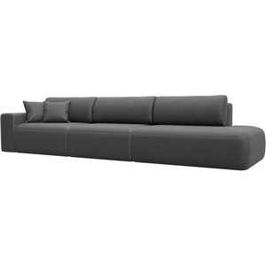 Изображение товара Диван прямой Лига-036 НПБ Модерн Лонг подлокотник слева Лига Диванов (Замша) арт.127701L