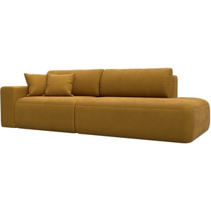 Изображение товара Диван прямой Лига-036 НПБ Модерн подлокотник слева Лига Диванов (Велюр) арт.127704L