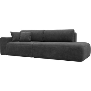 Изображение товара Диван прямой Лига-036 НПБ Модерн подлокотник слева Лига Диванов (Велюр) арт.127705L