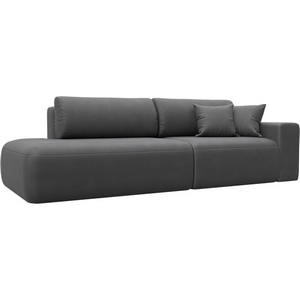 Изображение товара Диван прямой Лига-036 НПБ Модерн подлокотник справа Лига Диванов (Замша) арт.127721