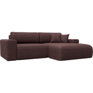 Изображение товара Диван угловой Лига-036 НПБ Классик правый угол Лига Диванов (Замша) арт.127739