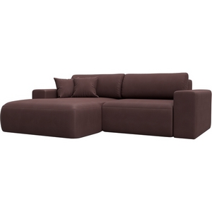 Изображение товара Диван угловой Лига-036 НПБ Классик левый угол Лига Диванов (Замша) арт.127739L