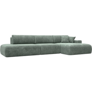 Изображение товара Диван угловой Лига-036 НПБ Модерн Лонг правый угол Лига Диванов (Велюр) арт.127746