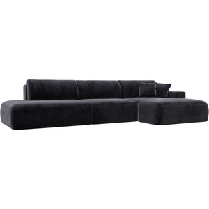 Изображение товара Диван угловой Лига-036 НПБ Модерн Лонг правый угол Лига Диванов (Велюр) арт.127763