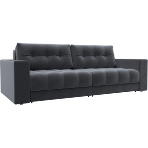 Изображение товара Диван прямой с декором Лига-049 НПБ Лига Диванов (Велюр) арт.128390