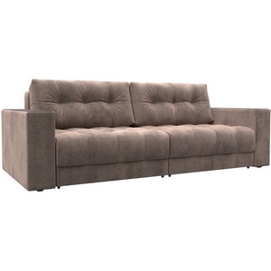 Изображение товара Диван прямой с декором Лига-049 НПБ Лига Диванов (Велюр) арт.128404