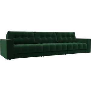 Изображение товара Диван прямой с декором Лига-049 НПБ Лонг Лига Диванов (Велюр) арт.128423