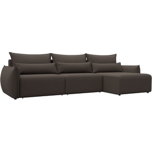 Изображение товара Диван угловой Лига-051 НПБ Лонг угол универсальный Лига Диванов (Рогожка) арт.128660