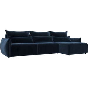 Изображение товара Диван угловой Лига-051 НПБ Лонг угол универсальный Лига Диванов (Велюр) арт.128666