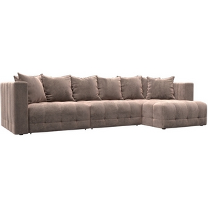 Изображение товара Диван угловой Лига-052 НПБ Лонг угол универсальный Лига Диванов (Велюр) арт.128819