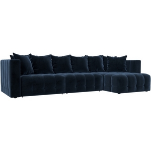 Изображение товара Диван угловой Лига-052 НПБ Лонг угол универсальный Лига Диванов (Велюр) арт.128820