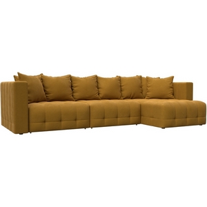 Изображение товара Диван угловой Лига-052 НПБ Лонг угол универсальный Лига Диванов (Велюр) арт.128830