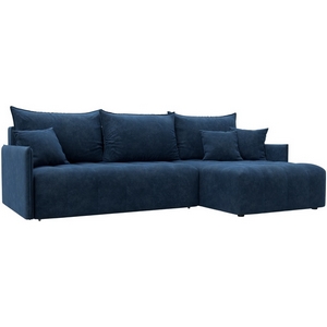 Изображение товара Диван угловой Лига-054 НПБ угол универсальный Лига Диванов (Велюр) арт.129053