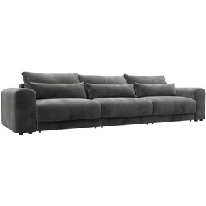 Изображение товара Диван прямой Лига-056 НПБ Лонг Лига Диванов (Велюр) арт.129138