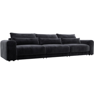 Изображение товара Диван прямой Лига-056 НПБ Лонг Лига Диванов (Велюр) арт.129139