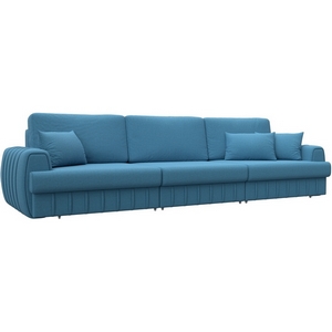 Изображение товара Диван прямой Лига-057 НПБ Лонг Лига Диванов (Рогожка) арт.129237