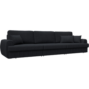 Изображение товара Диван прямой Лига-057 НПБ Лонг Лига Диванов (Замша) арт.129253