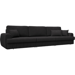 Изображение товара Диван прямой Лига-057 НПБ Лонг Лига Диванов (Замша) арт.129255