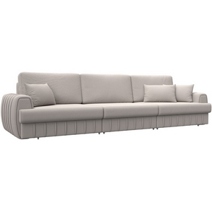 Изображение товара Диван прямой Лига-057 НПБ Лонг Лига Диванов (Замша) арт.129257