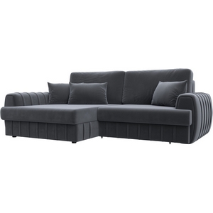 Изображение товара Диван угловой Лига-057 НПБ угол левый Лига Диванов (Велюр) арт.129271L