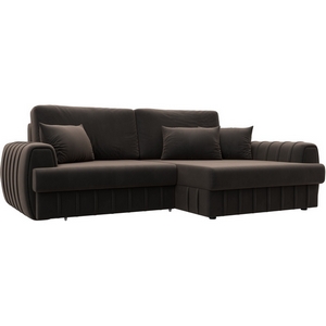 Изображение товара Диван угловой Лига-057 НПБ угол правый Лига Диванов (Велюр) арт.129272