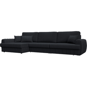 Изображение товара Диван угловой Лига-057 НПБ Лонг угол левый Лига Диванов (Замша) арт.129311L