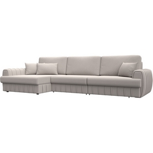 Изображение товара Диван угловой Лига-057 НПБ Лонг угол левый Лига Диванов (Замша) арт.129315L