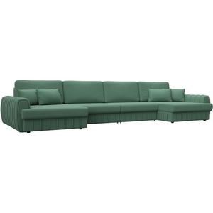 Изображение товара Диван П-образный Лига-057 НПБ Лонг Лига Диванов (Рогожка) арт.129325