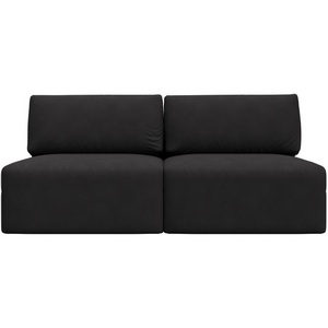 Изображение товара Диван прямой модульный Лига-060 НПБ (ЛДСП,Брус,Фанера/Пластик/Замша/Коричневый) Лига Диванов 129466