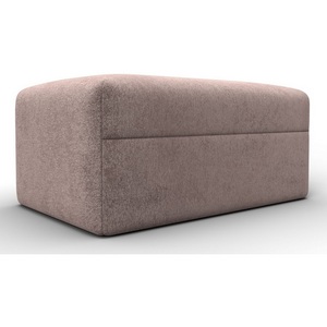 Изображение товара Модуль пуф Лига-060 НПБ (ЛДСП,Брус,Фанера,Велюр/Бежевый) Лига Диванов 129570