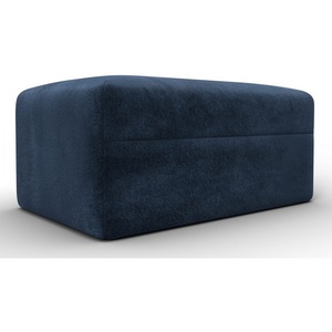 Изображение товара Модуль пуф Лига-060 НПБ (ЛДСП,Брус,Фанера,Велюр/Синий) Лига Диванов 129571