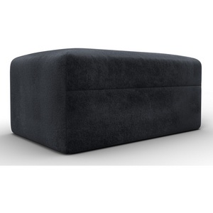 Изображение товара Модуль пуф Лига-060 НПБ (ЛДСП,Брус,Фанера,Велюр/Темно-серый) Лига Диванов 129573