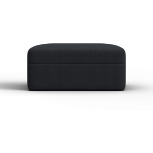 Изображение товара Модуль пуф Лига-060 НПБ (ЛДСП,Брус,Фанера,Замша/Темно-серый) Лига Диванов 129578