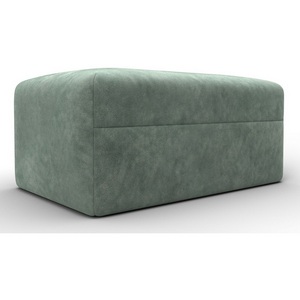 Изображение товара Модуль пуф Лига-060 НПБ (ЛДСП,Брус,Фанера,Велюр/Зеленый) Лига Диванов 129585