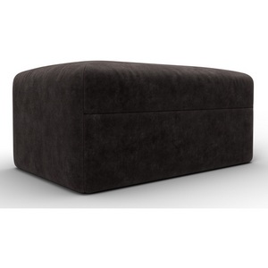 Изображение товара Модуль пуф Лига-060 НПБ (ЛДСП,Брус,Фанера,Велюр/Коричневый) Лига Диванов 129587