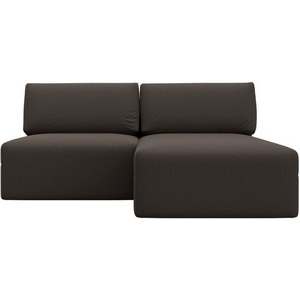 Изображение товара Диван угловой модульный Лига-060 НПБ угол универсальный (ЛДСП,Брус,Фанера/Пластик/Рогожка/Коричневый) Лига Диванов 129714